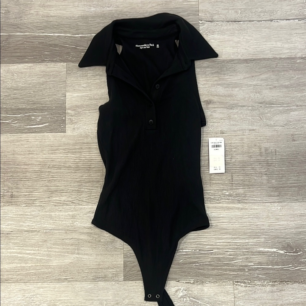 Abercrombie & Fitch Black Bodysuit